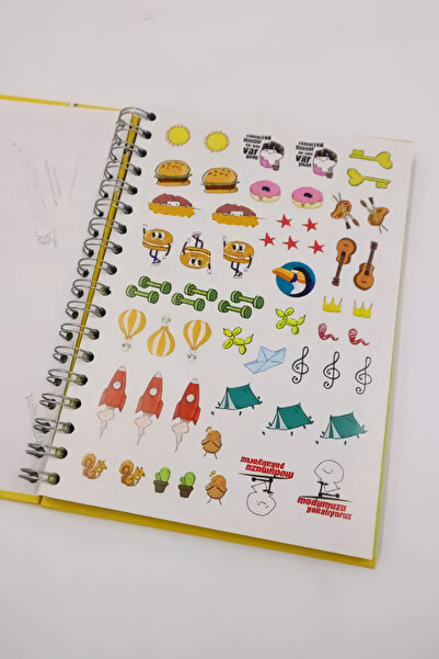 EFBUTİK Telli Planlayıcı Defter Ajanda - Halledilir Bir Şekilde