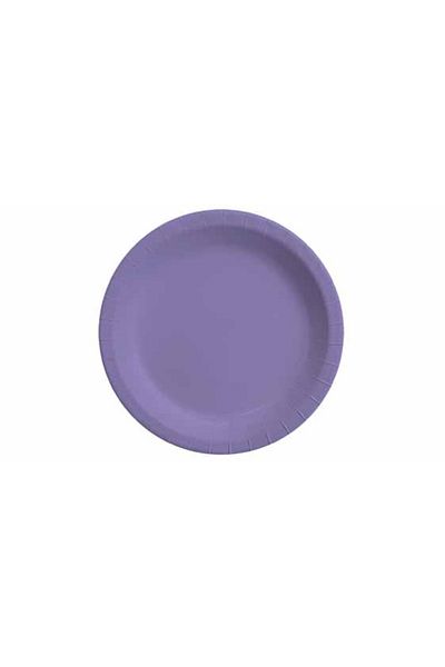 BalonEvi OPEN VİOLET PASTEL COLOR 8-PACK PLATE