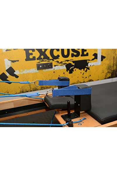 Drop Pilates Reformer Pilates Double Straps Elcik *mavi*