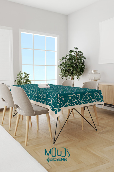 Moud's Tirkizni ornament Islamski D Sa deznom S Antilop Tkanina Bez brige M S...