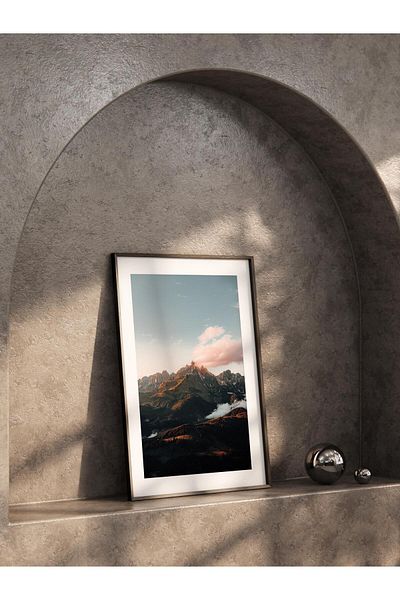 Postifull Mountain No:30 - Φωτογραφία τυπωμένη αφίσα χωρίς πλαίσιο, διακόσμηση τοίχου σαλονιού, κουζίνας, σαλονιού και αίθουσας