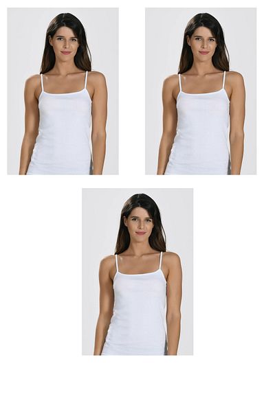 NBB 3-Piece Women's Cotton Lycra Rope Strap Athlete