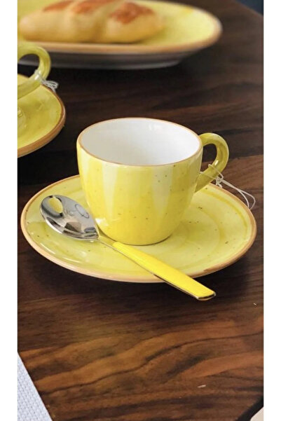 Bonna Aura Amber Serisi 4 Parça 80 Cc Kahve Fincanı Takımı (2 Kişilik)