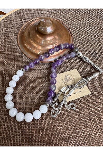 parze doğaltaş مسبحة الجمشت وحجر القمر