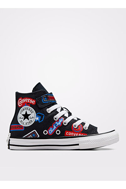 Converse Παπούτσια πεζοπορίας για αγόρια - Μαύρα Chuck Taylor All Star A06356...