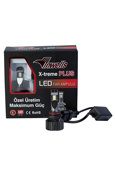 Inwells Yeni Flash Csp Led Xenon (ZENON) 9006 20,000 Lümen Arıza Işığı Yakmaz 12-24 V Uyumlu