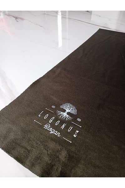 arslan deco Logo Print Fleece Shawl, Cafe Restaurant Thick Fleece Shawl Logo Shawl 10 Pieces