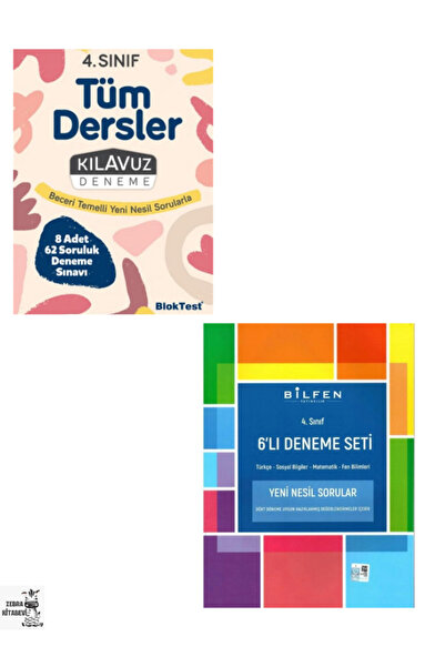 Tudem Yayınları Tudem 4.Sınıf 8'li Deneme, Bilfen 4'lü Deneme