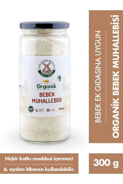 Mill & More Only Natural Products Organik Bebek Muhallebisi 300 g +6 Ay