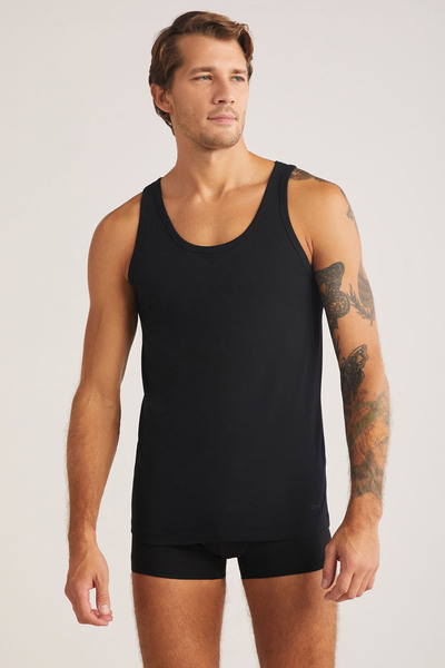 Kom Tricou Scott din bumbac Lycra pentru bărbați, pachet de 2 piese