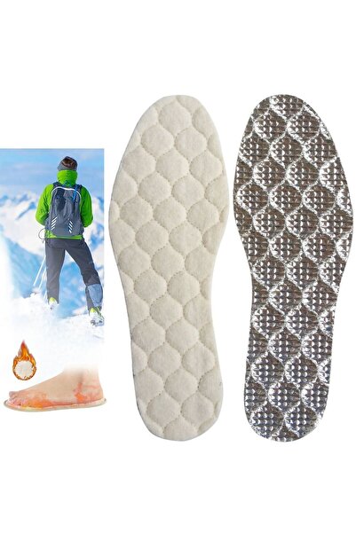 Conceptual 2 ÇİFT -Termal Kışlık Keçe Tabanlık, Alüminyum Folyo Yalıtımlı Aya...