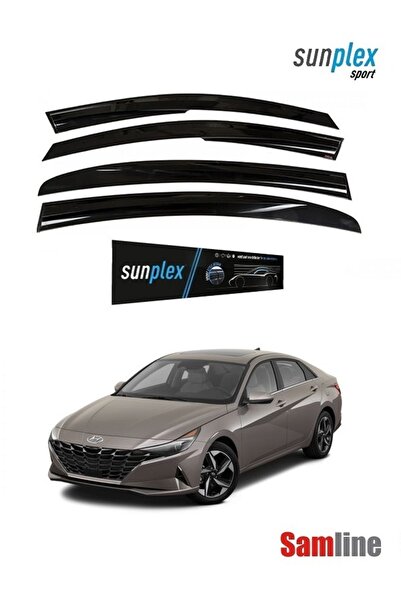 SUNPLEX Hyundai Elantra (2021-2022-2023) Cam Rüzgarlığı Takımı 4'lü Set