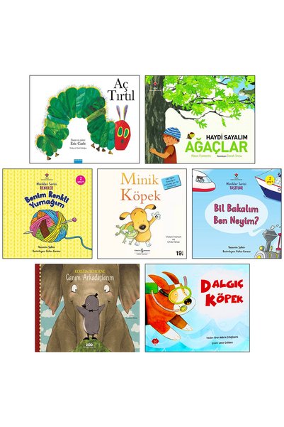 Yapı Kredi Yayınları Canım Arkadaşlarım + Aç Tırtıl Eric Carle + Haydi Sayalı...