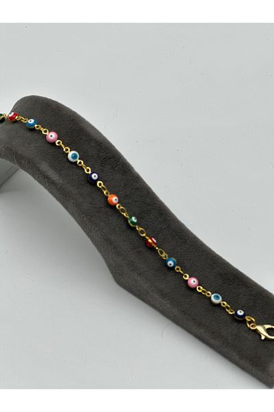 Hobimos Various Evil Eye Bead Bracelet