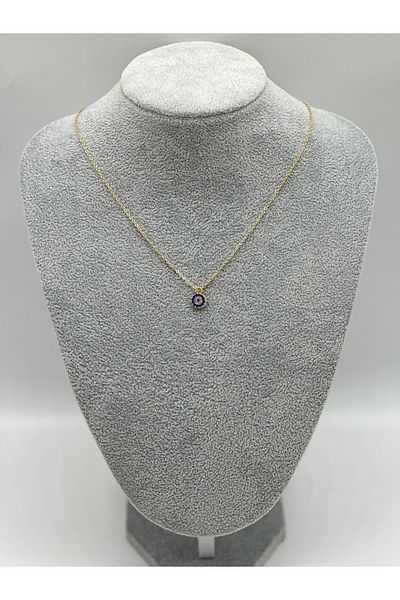 Hobimos Evil Eye Bead Pendant Necklace