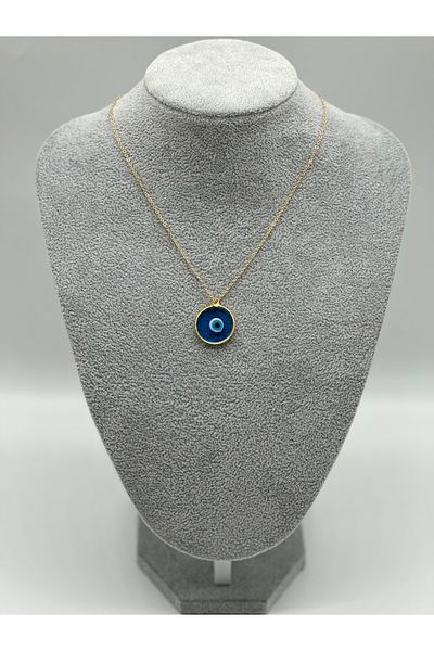 Hobimos Evil Eye Bead Pendant Necklace
