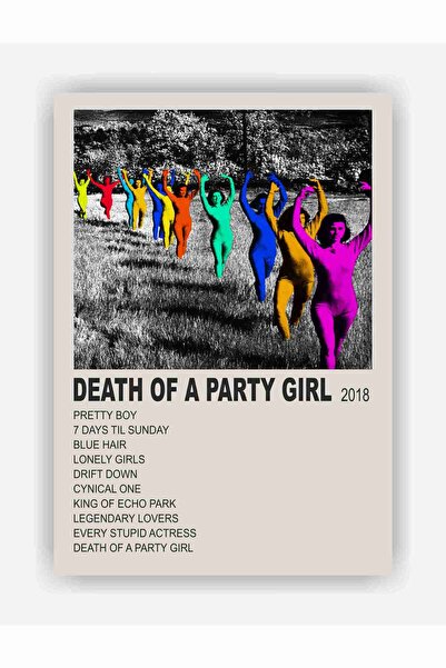 fırsatlar diyarı Death of a Party Girl - Tv Girl Müzik Duvar Posteri - Kalın Kağıt - Çerçevesiz