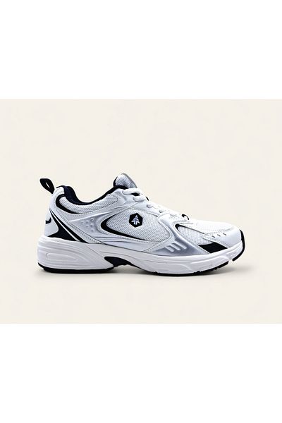 Hammer Jack Songa 46 47 48 Memory Foam Men's White Walking Sports Shoes