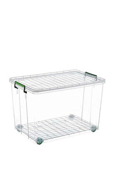 KASTAMONU PLASTİK Şenyayla Tekerlekli Saklama Kabı 75 Litre 2625