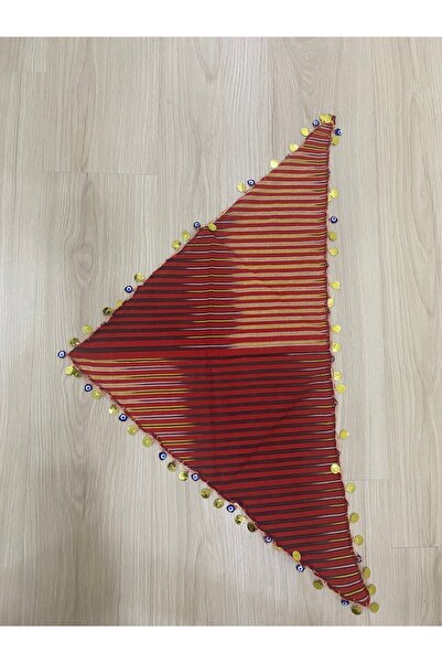 DİNÇLER TEKSTİL Σετ μπαντάνας Keşan Triangle Lira 5 τεμαχίων