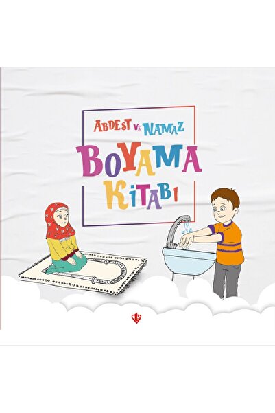 Genel Markalar yeni-Çocuklar için Abdest Ve Namaz Boyama Kitabı
