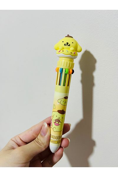 Cuppy Box Sanrio Purin 10 Colors 0.7 Ballpoint Pen