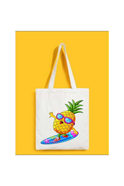 Boom town υφασμάτινη τσάντα σχέδιο PINEAPPLE Passionis