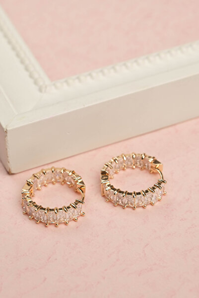 Richard Jewell Kadın Çelik Renk Atmaz Garantili Faturalı Küpe JFRCH2034