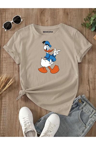 BENROMA 1 produs este un cadou pentru achiziții de 6 și mai sus Tricou pentru copii imprimat cu rață