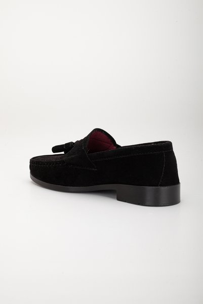 Waresta Black Daily Classic Corcik Men's Shoes Daily Black Patent Leather Unisex Men's Women's Casual Shoes Wr91