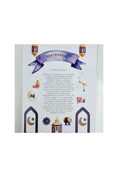 Fikirzede Ramadan Activity Book