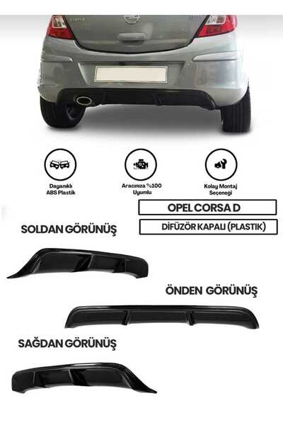 Genel Markalar Opel Corsa D Difüzör Kapalı (plastik)