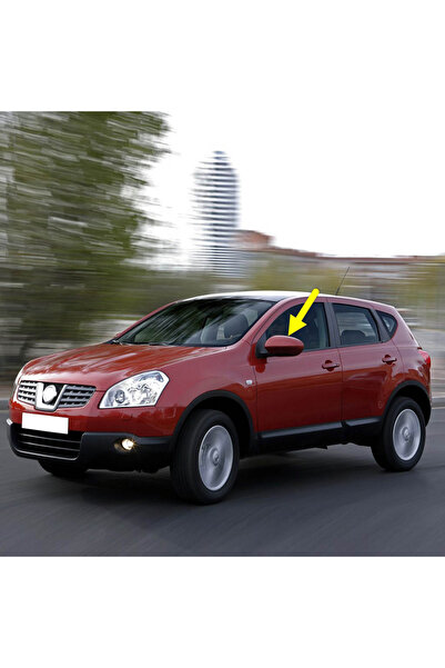 Bisra Nissan Qashqai J10 2007-2013 Sol Dış Dikiz Aynası Kapağı 96374JD08E
