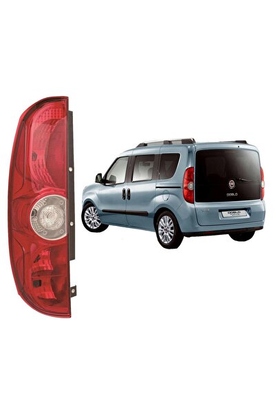 DELCO FİAT DOBLO SOL ARKA STOP LAMBASI DİKEY AÇILAN TEK KAPI 2009--2014