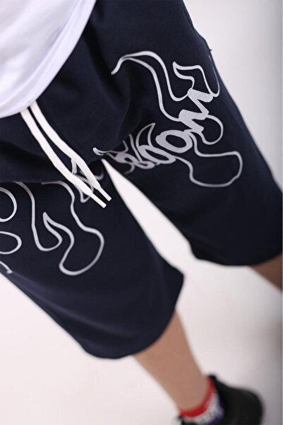 Çiggo Kids Plain Basic T-shirt and Boom Printed Capri Bottom-Top Set