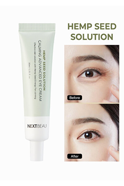 BISPACK Nextbeau Sakinleştirici Aydınlatıcı Hemp Seed Solution Calming Göz Kremi