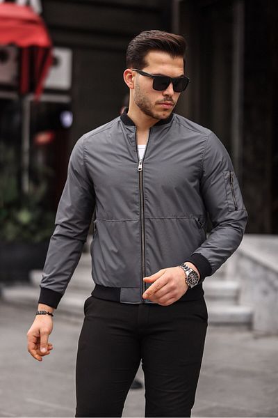 S&M CLOTHİNG Ανδρικό αδιάβροχο εποχιακό μπουφάν New Season