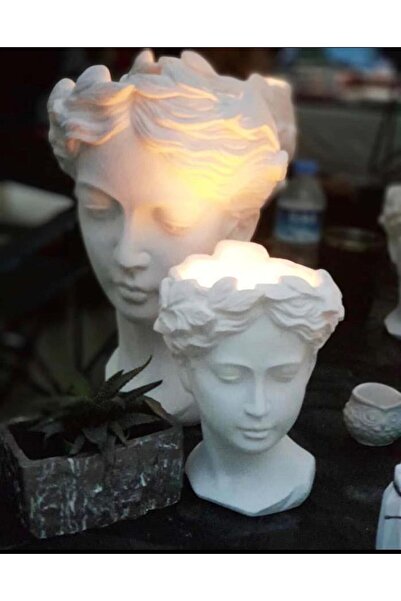 HogART Design Helen Beton Saksı Silikon Kalıp