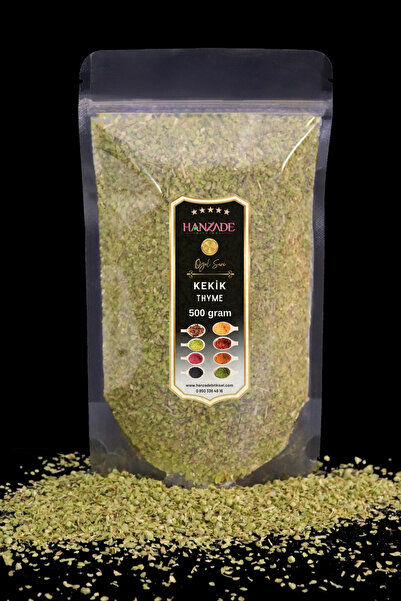 Hanzade Bitkisel Kekik 500 Gr Bilye Kekikten Öğütülmüş, Saf, Karışımsız