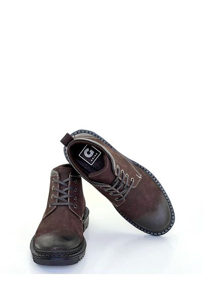 grado GENUINE LEATHER MEN'S BOOTS BROWN NUBUCK 1918