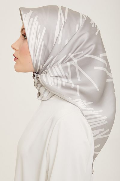 Armine Μεταξωτό Φουλάρι ARMINE 9157D - Τσίλι