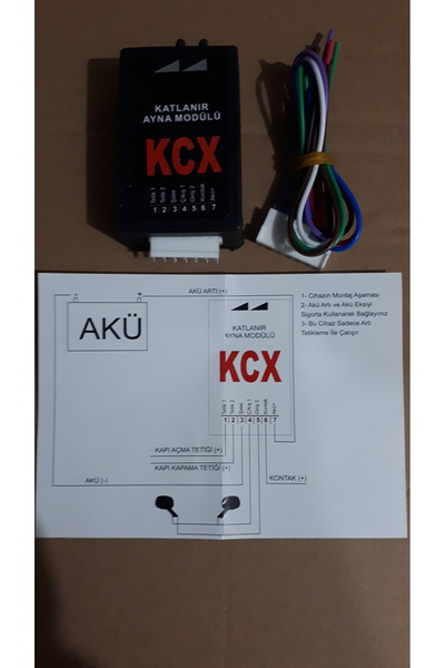 KCX Oto yan ayna katlanır ayna modülü