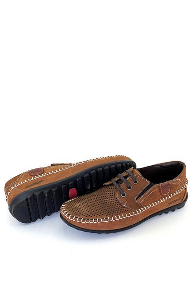 grado Men's Confort Genuine Leather Shoes - Tan Color 4100