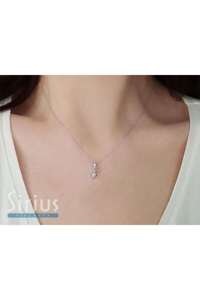 Sirius Pırlanta G Renk 0,10 Karat Pırlanta Tektaş Kolye
