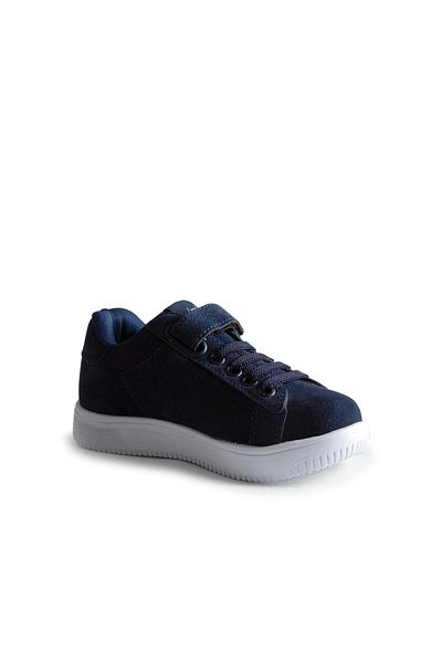 BUCKHEAD Copii Pantofi casual cu velcro Buck4228 Boston Jr. piele întoarsă