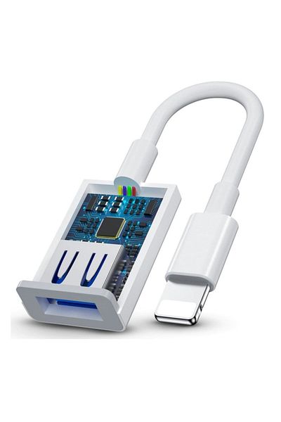 WASHA كابل نقل البيانات لكابل iPhone Otg Vy-jh-0514