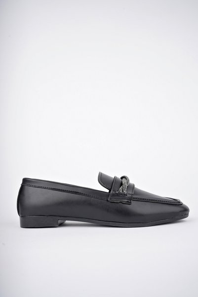 meyra'nın ayakkabıları Women's Black Knotted Ballerinas