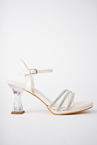 meyra'nın ayakkabıları Women's Mother of Pearl Platform Heeled Shoes