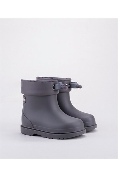 IGOR Kışlık Çocuk Bımbı Eurı Gris Grey Yağmur Çizmesi