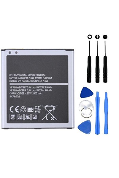 Genos Galaxy Grand Prime J3 2016 / J2 Prime 2600mAh EB-BG531BBE EB-BG530CBE Uyumlu Batarya (SK521238)
